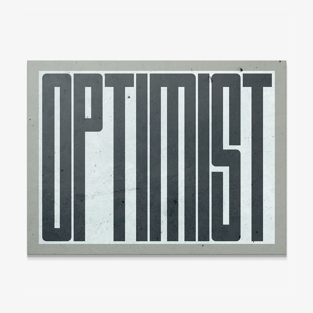 Optimist canvas art