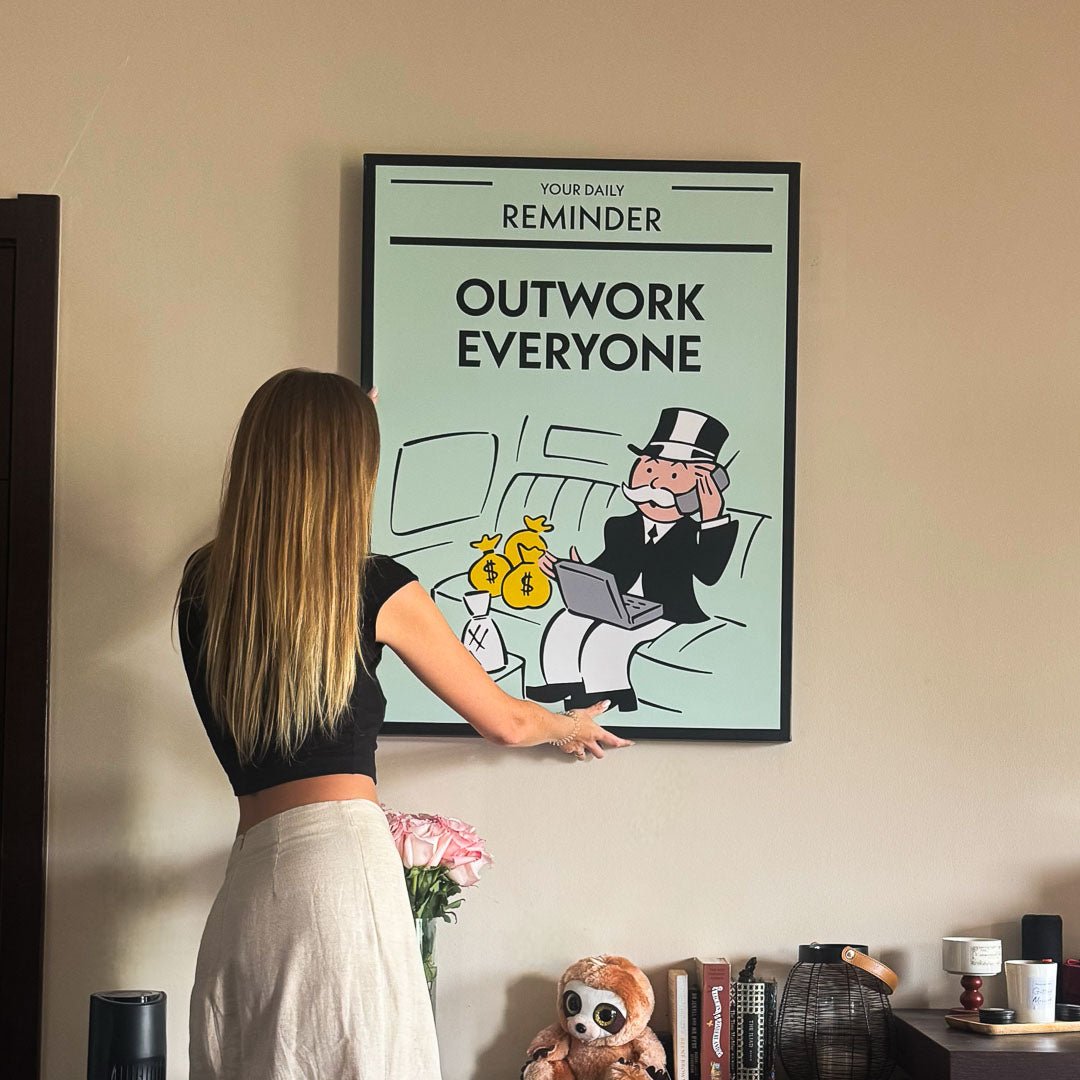 Outwork Everyone canvas art