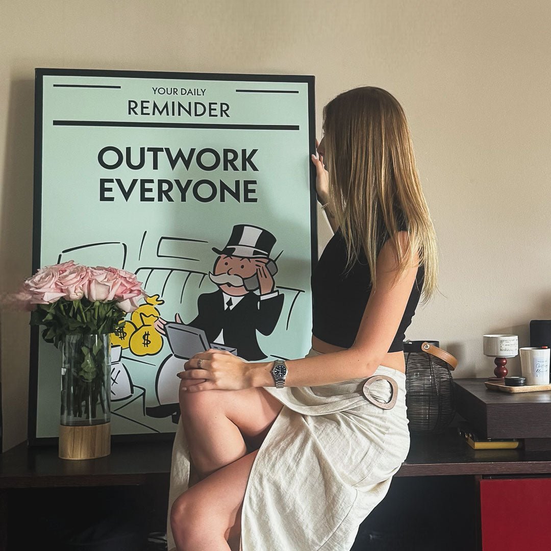 Outwork Everyone canvas art