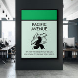 Pacific Avenue canvas wall art