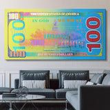 Paper Jam Back canvas wall art