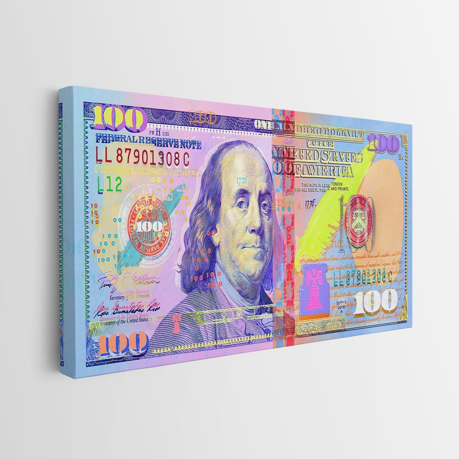 Paper Jam canvas wall art