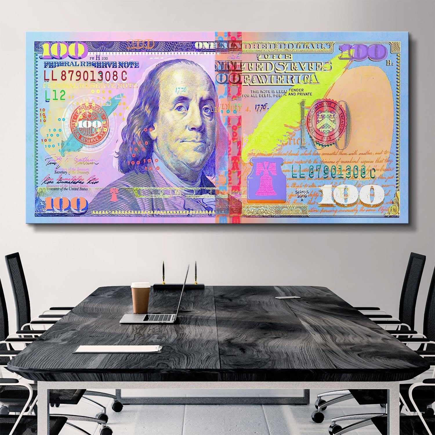 Paper Jam canvas wall art