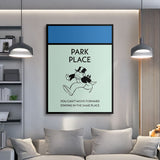 Park Place canvas wall art