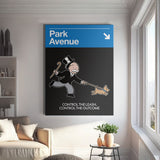 Park Place Sign canvas wall art
