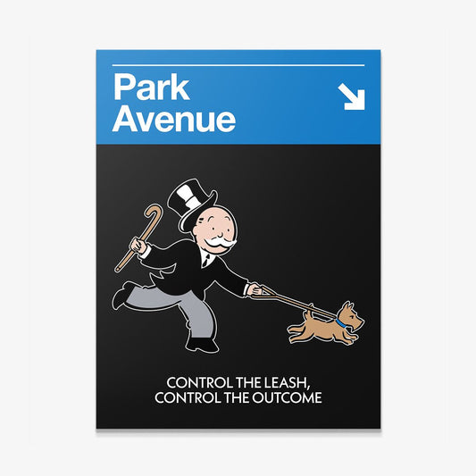 Park Place Sign motivational canvas wall art