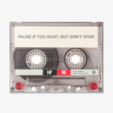 Pause If You Must canvas wall art