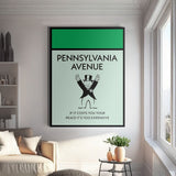Pennsylvania Avenue canvas wall art