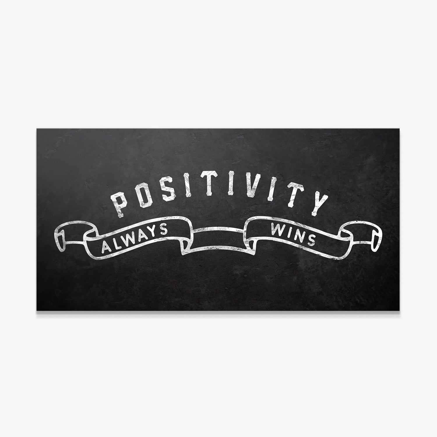 Positivity Always Wins canvas art