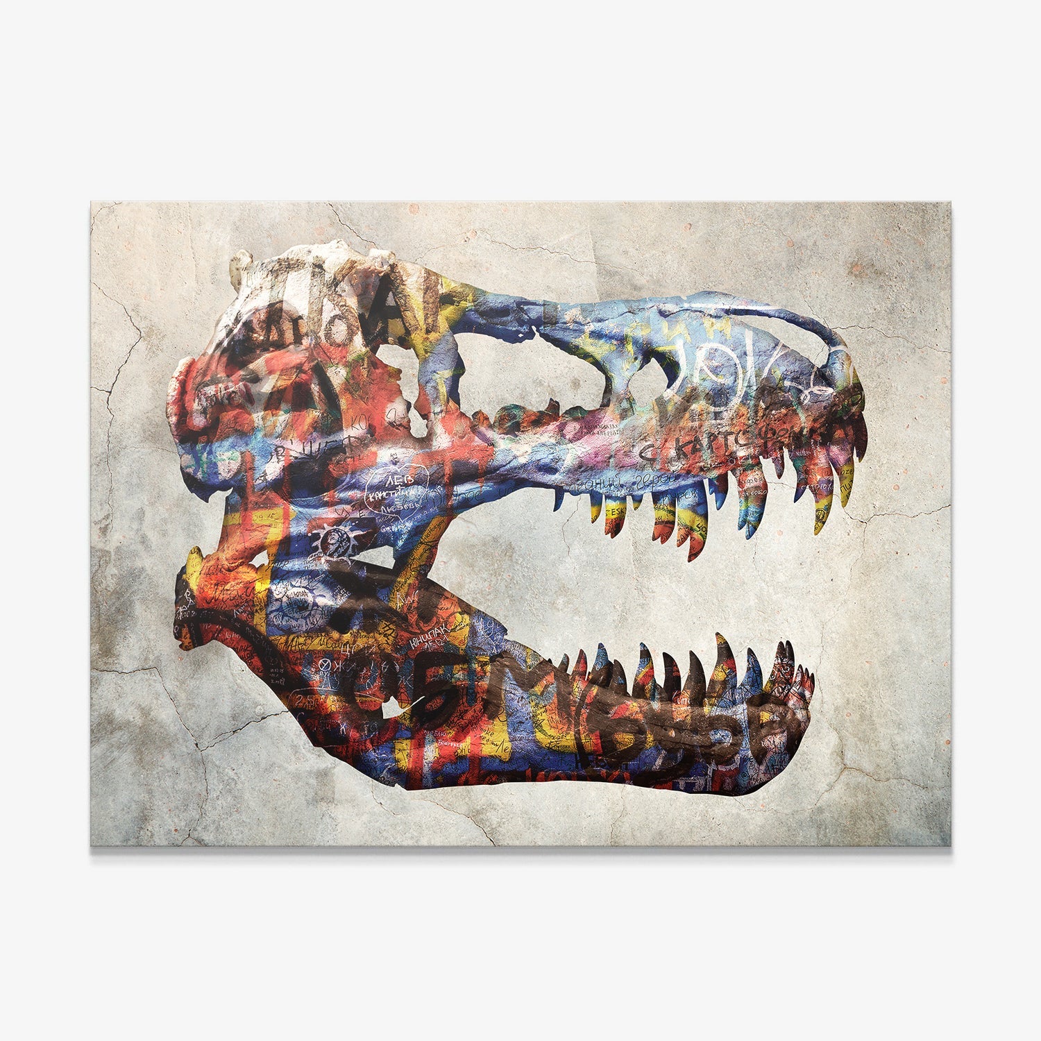 Prehistoric Vandal canvas art