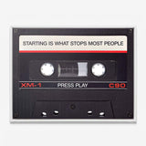Press Play canvas wall art