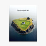 Protect Your Peace canvas wall art