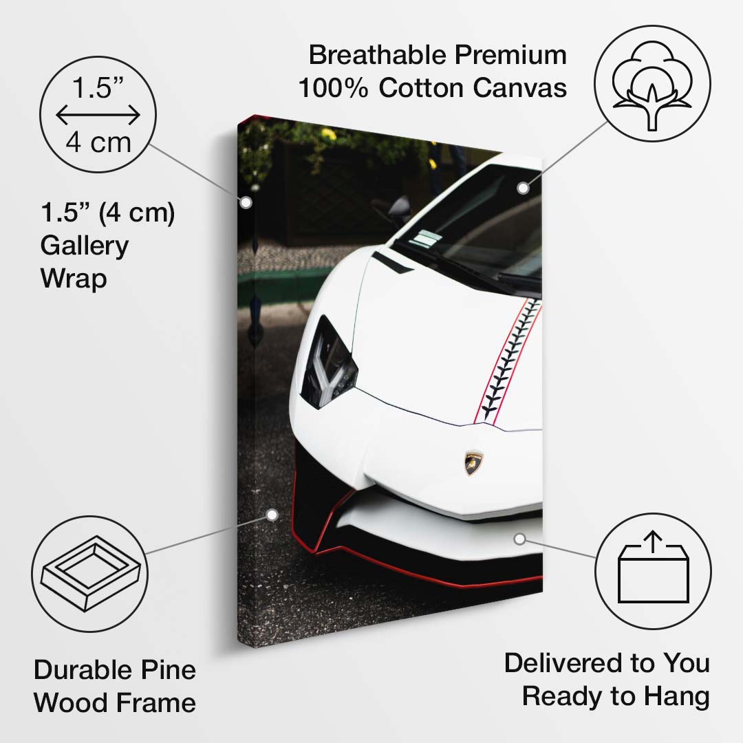 Racing Line Precision canvas art