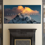Reach The Summit canvas wall art