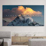 Reach The Summit canvas wall art