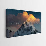 Reach The Summit canvas wall art