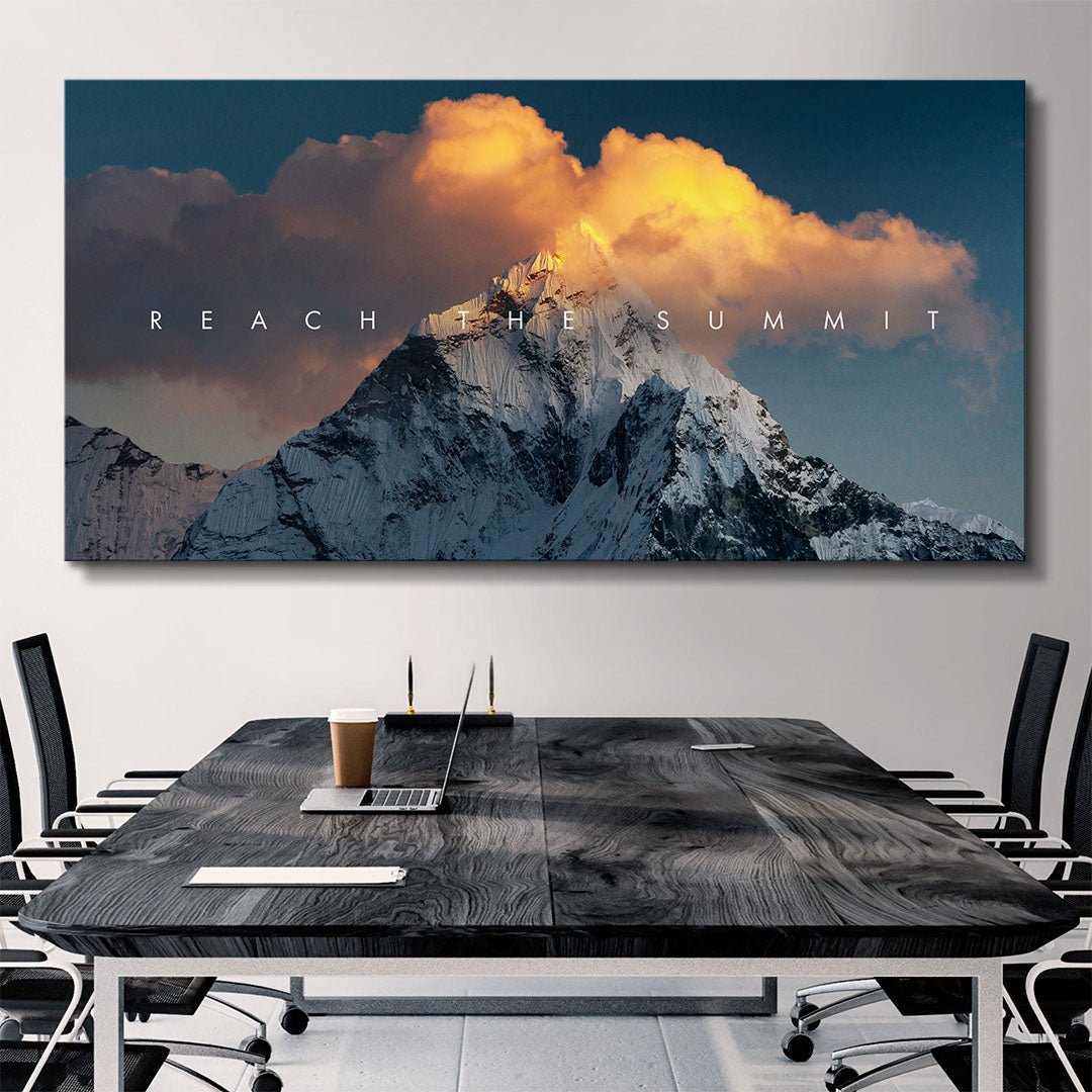 Reach The Summit canvas art