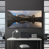 Reflect To Rise canvas wall art
