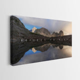 Reflect To Rise canvas wall art