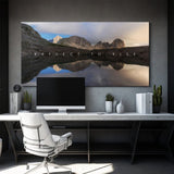 Reflect To Rise canvas wall art