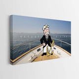 Refuse To Sink canvas wall art