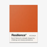 Resilience Palette canvas wall art