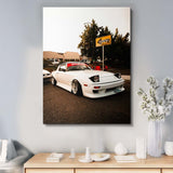 Retro Rebellion canvas wall art