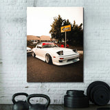Retro Rebellion canvas wall art
