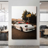 Retro Rebellion canvas wall art
