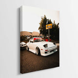 Retro Rebellion canvas wall art