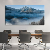 Rise Above The Fog canvas wall art