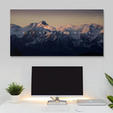 Rise Above The Noise canvas wall art