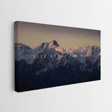 Rise Above The Noise canvas wall art