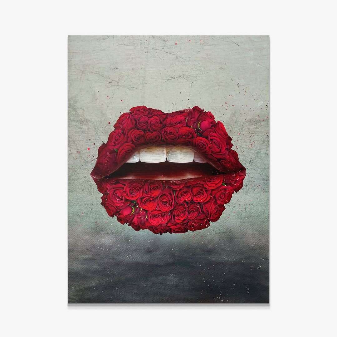 Rose Lips canvas art