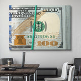 Rubberband Racks canvas wall art
