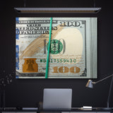 Rubberband Racks canvas wall art