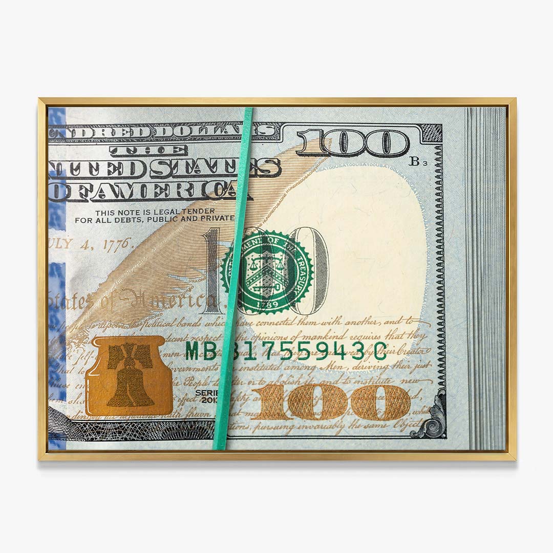 Rubberband Racks canvas wall art
