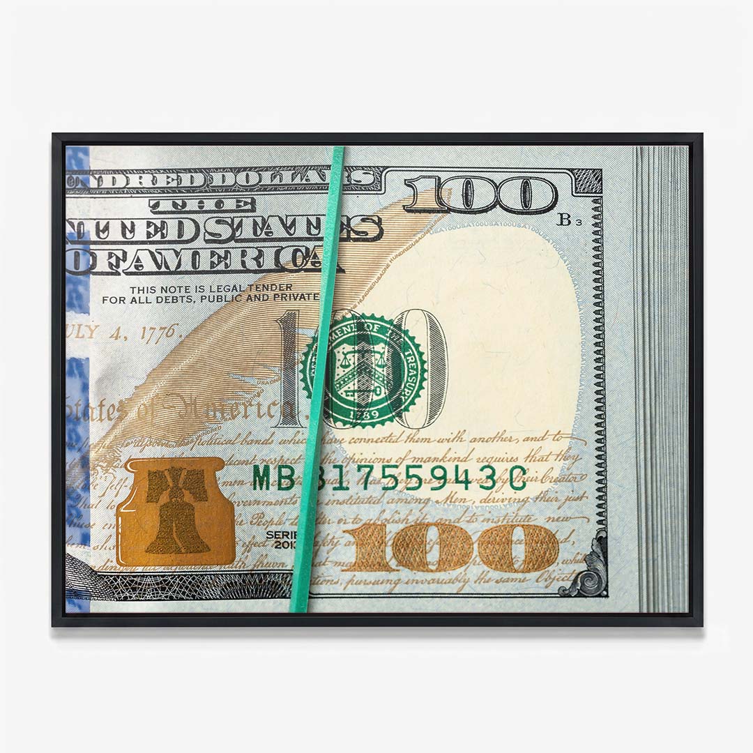 Rubberband Racks canvas wall art