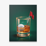 Scotch Golf canvas wall art print