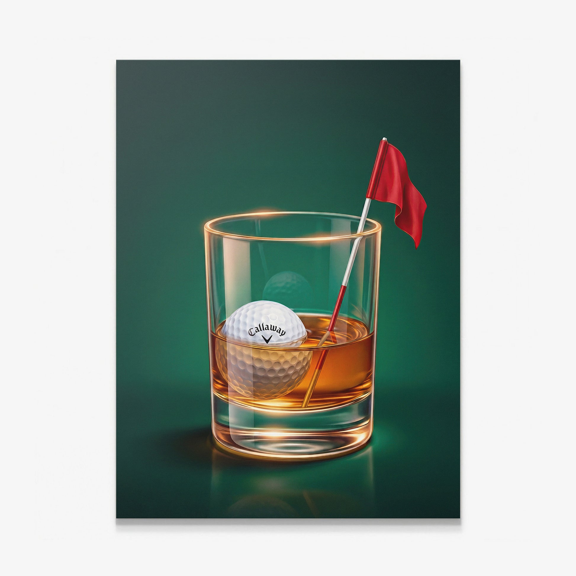 Scotch Golf canvas wall art print