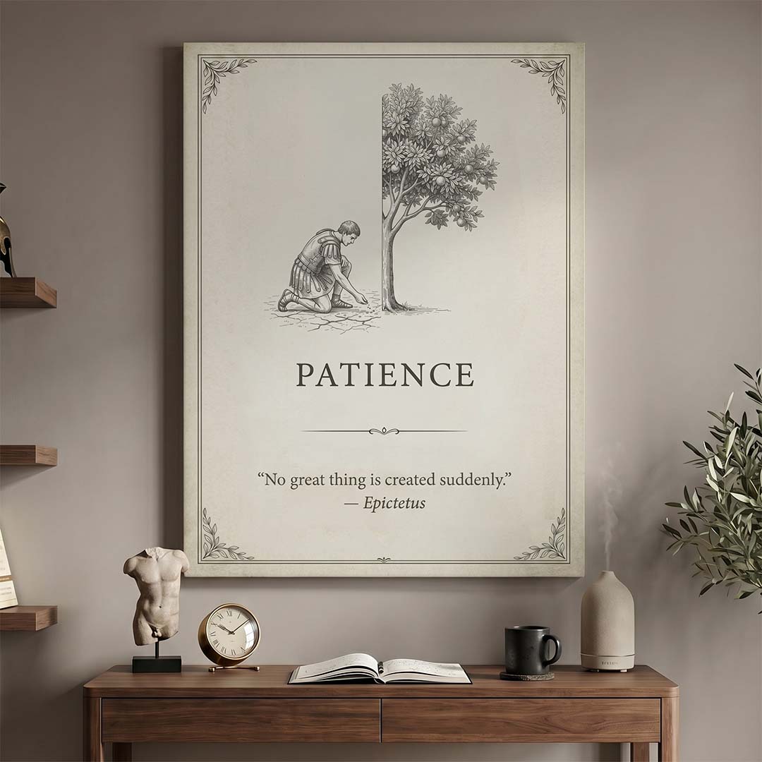 Seed Of Patience canvas wall art