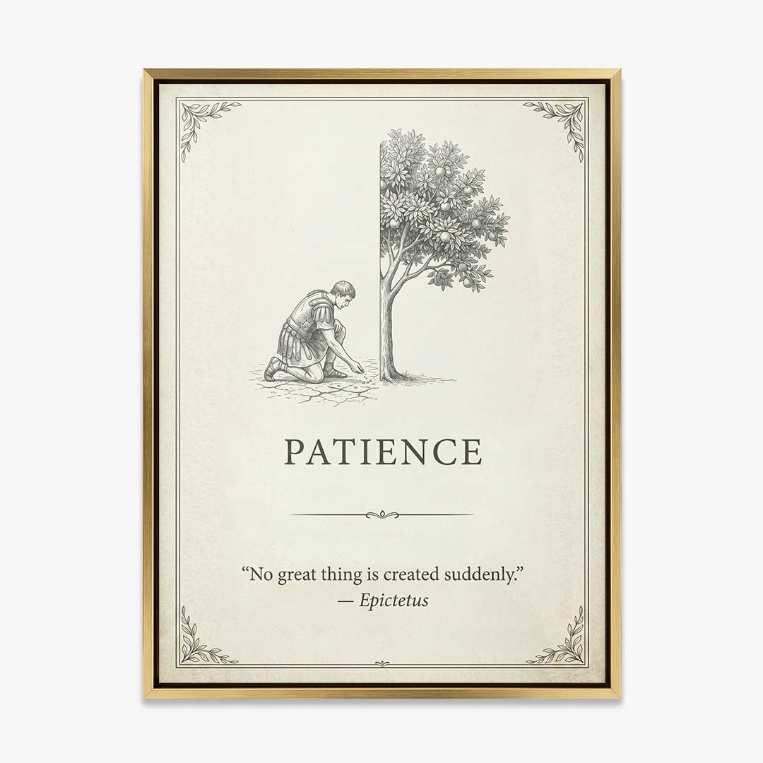 Seed Of Patience canvas wall art
