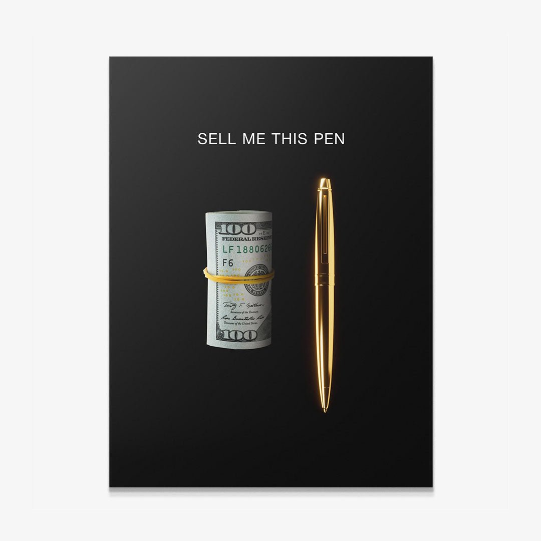 Sell Me This Pen canvas art
