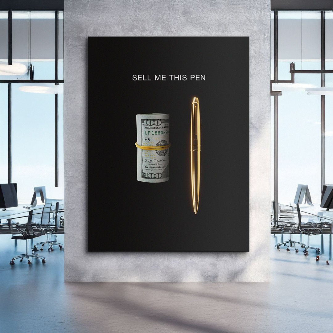 Sell Me This Pen canvas art