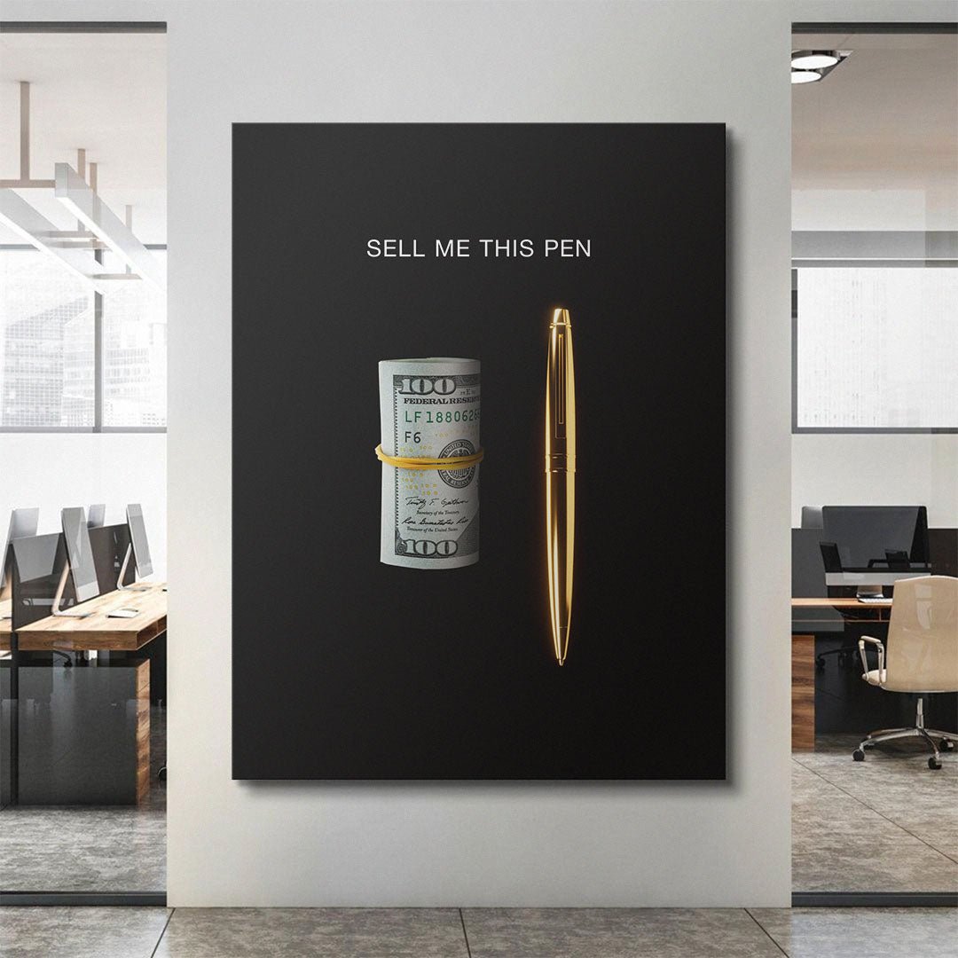 Sell Me This Pen canvas art