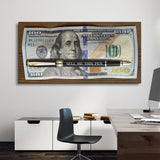 Sell Me This Pen (The Hundred) canvas wall art