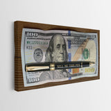 Sell Me This Pen (The Hundred) canvas wall art