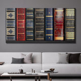 Shelf To Success canvas wall art