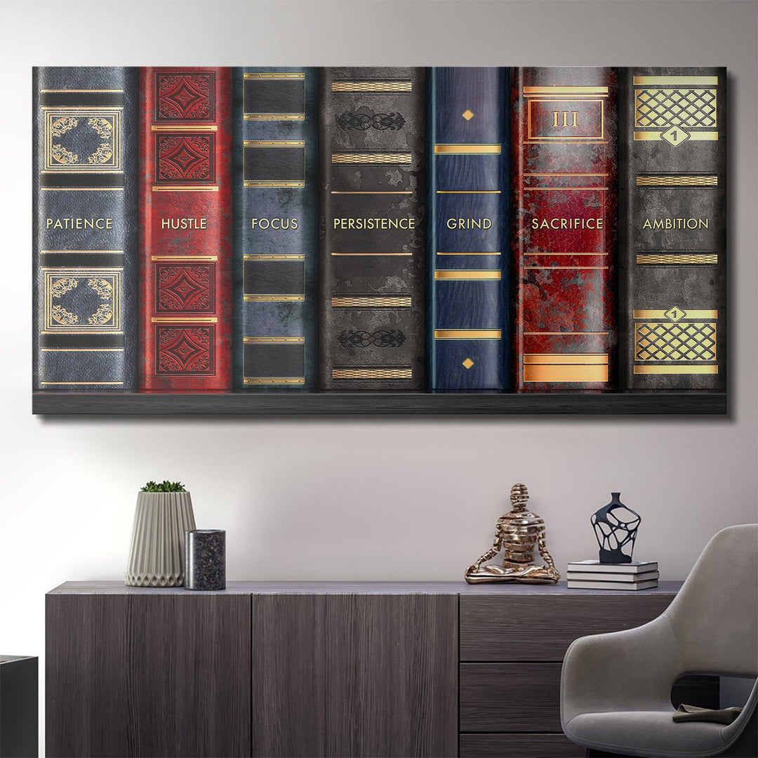 Shelf To Success canvas art