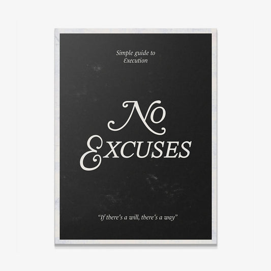 Simple Guide To Execution canvas wall art